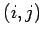 $ (i,j)$