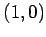 $ (1,0)$