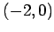 $ (-2,0)$
