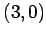 $ (3,0)$