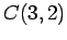 $ C(3,2)$