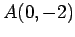 $ A(0,-2)$