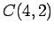 $ C(4,2)$