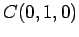 $ C(0,1,0)$