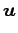 $\displaystyle \vec{u}$