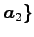 $ \vec{a}_2\}$
