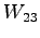 $\displaystyle W_{23}$