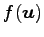 $ f(\vec{u})$