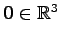 $ \vec{0}\in\mathbb{R}^3$