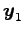 $ \vec{y}_1$