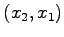$ (x_2,x_1)$