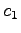 $ c_{1}$