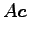 $\displaystyle A\vec{c}$