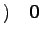 $\displaystyle )\quad \vec{0}$