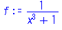 1/(x^3+1)