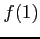 $\displaystyle f(1)$