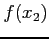 $ f(x_{2})$