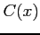 $ C(x)$