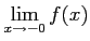 $ \displaystyle{\lim_{x \to -0}f(x)}$