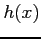 $ h(x)$