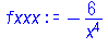-6/x^4