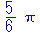 5/6*Pi