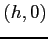 $ (h,0)$