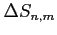 $ \Delta S_{n,m}$